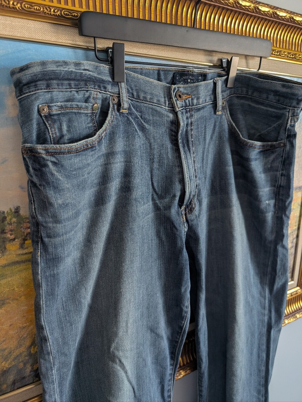 Lucky Brand 363 Canadian Washed Blue Straight Jeans